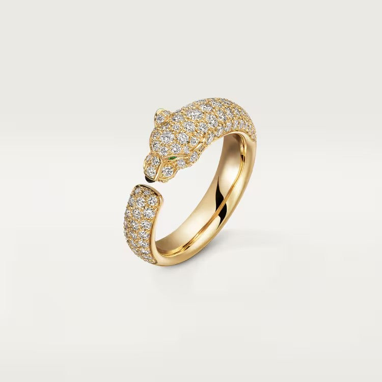 [Stars Jewelry]PANTHERE FULL DIAMOND SMALL RING