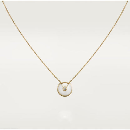 [Stars Jewelry]AMULETTE ROSE GOLD MOP NECKLACE