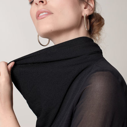 [Stars Jewelry]CLASH HOOP LARGE EARRINGS