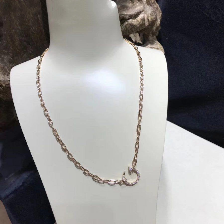 [Stars Jewelry]JUSTE NECKLACE FULL DIAMONDS