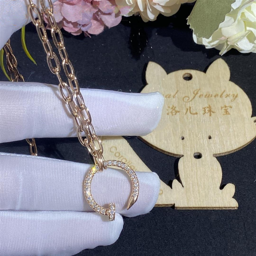 [Stars Jewelry]JUSTE NECKLACE FULL DIAMONDS