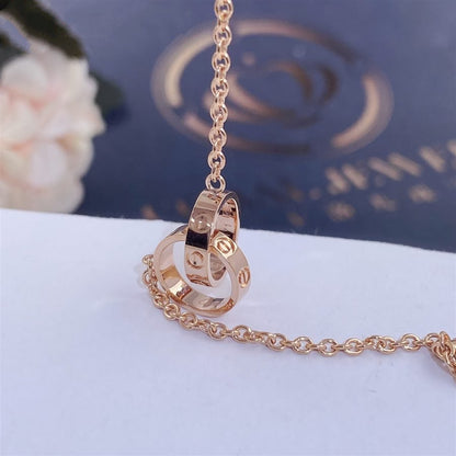 [Stars Jewelry]LOVE BRACELET DOUBLE RING