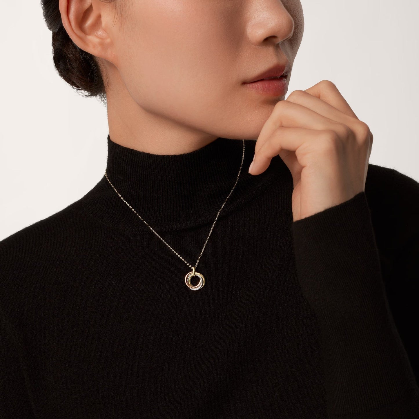 [Stars Jewelry]TRINITY SMALL NECKLACE