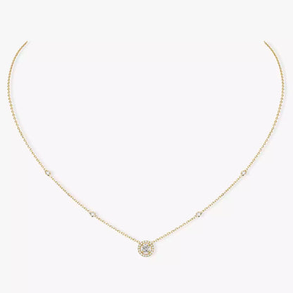 [Stars Jewelry]Diamond Necklace 0,20ct Brilliant Shape Joy