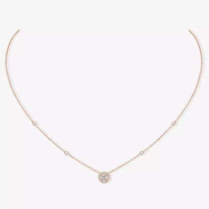 [Stars Jewelry]Diamond Necklace 0,20ct Brilliant Shape Joy