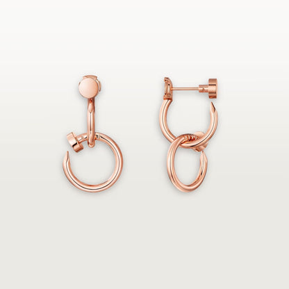 [Stars Jewelry]JUSTE NO DIAMOND DOUBLE EARRINGS