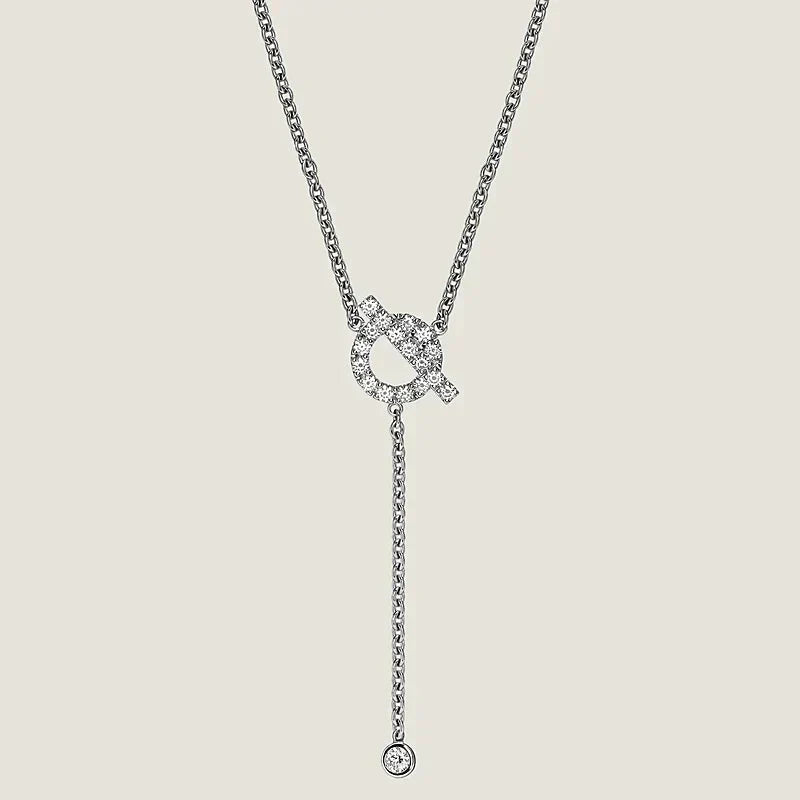 [Stars Jewelry]FINESSE SILVER DIAMOND NECKLACE
