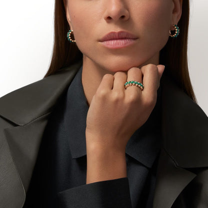 [Stars Jewelry]CLASH 7.9MM AGATE CHALCEDONY RING