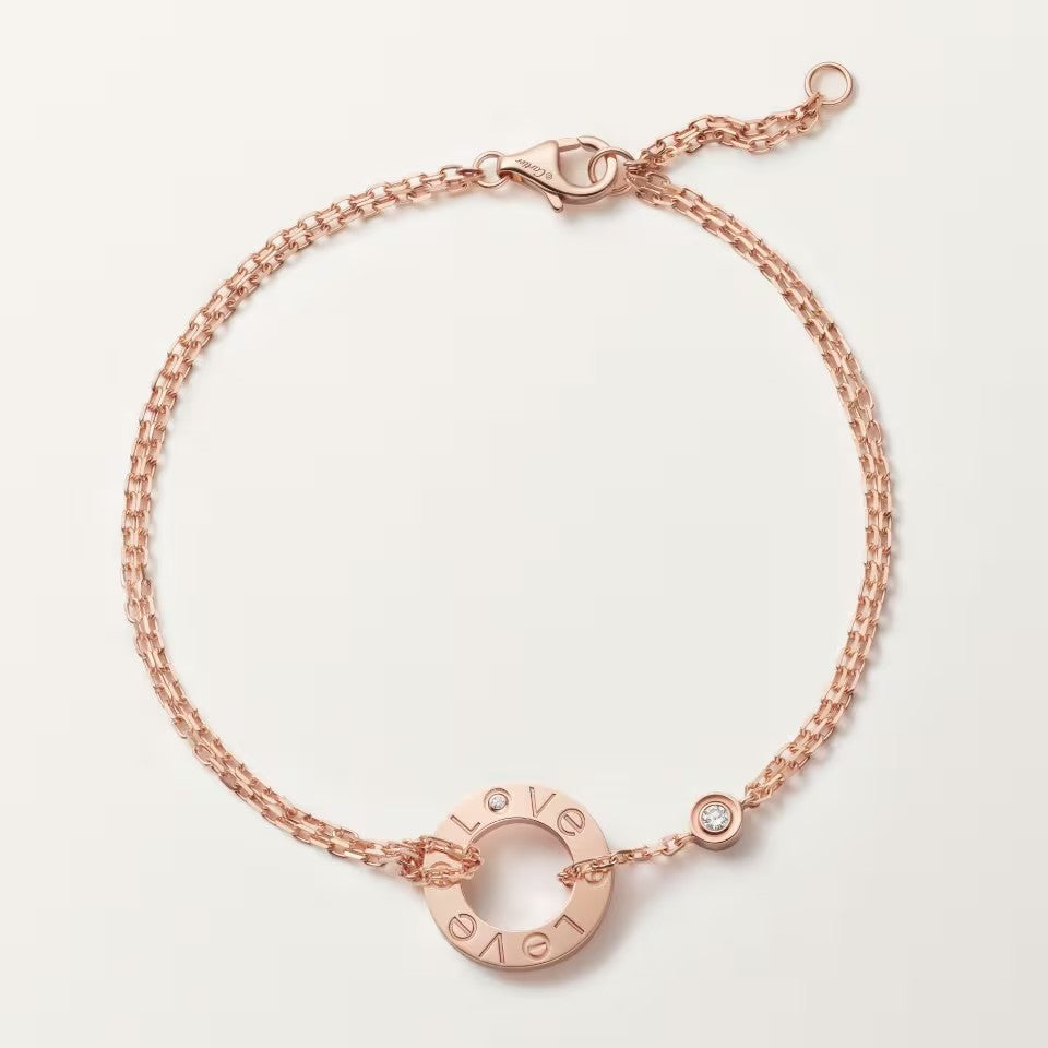 [Stars Jewelry]LOVE BRACELET 2 DIAMOND