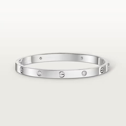 [Stars Jewelry]LOVE BRACELET 4.8MM 4 DIAMONDS