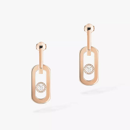 [Stars Jewelry] So Move XL Diamond Hoop Earring