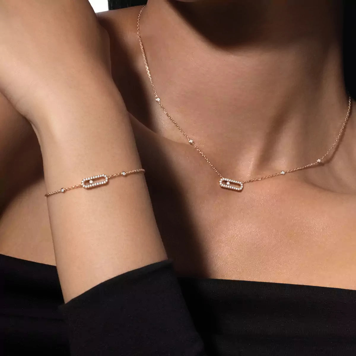 [Stars Jewelry]Move Uno Necklace