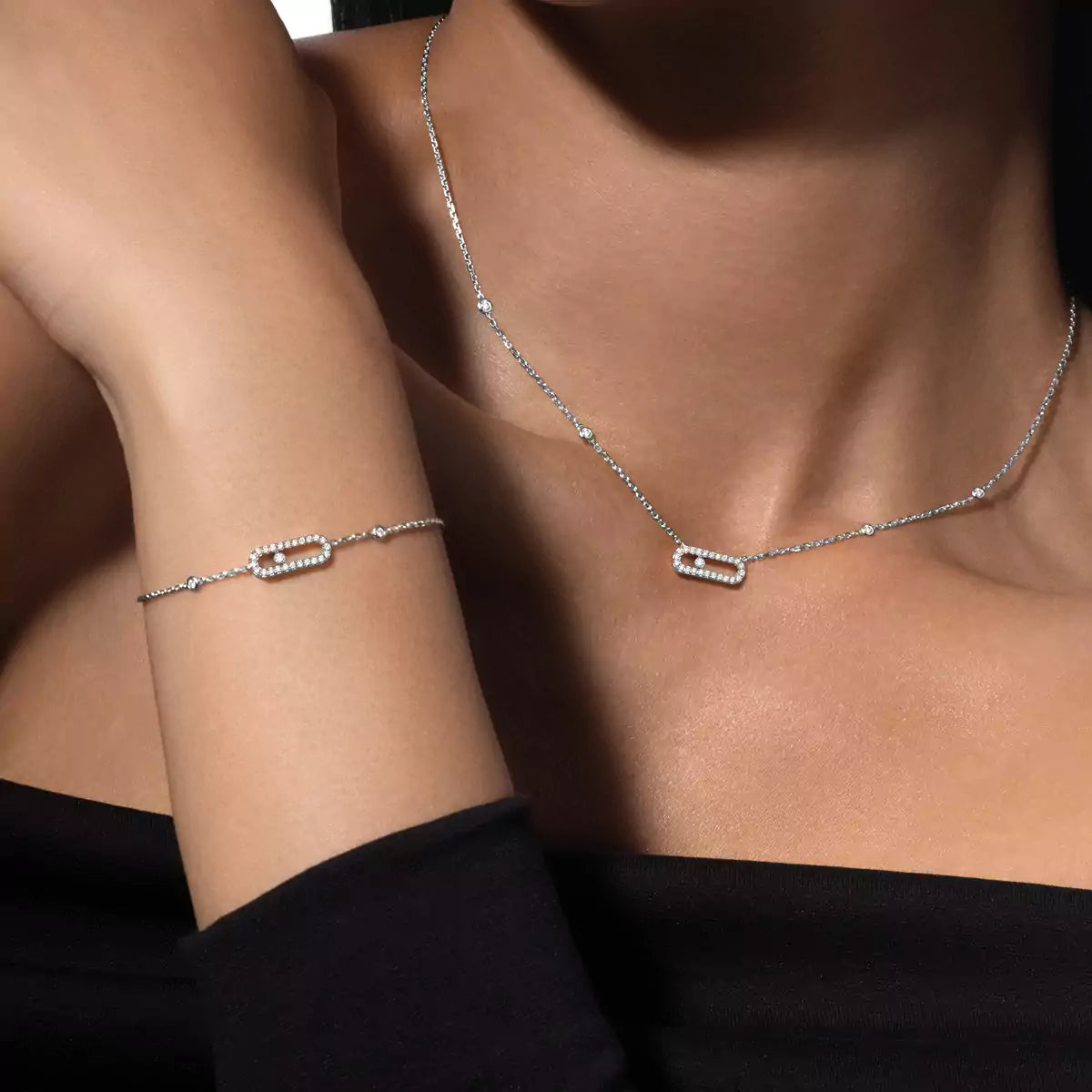 [Stars Jewelry]Move Uno Necklace