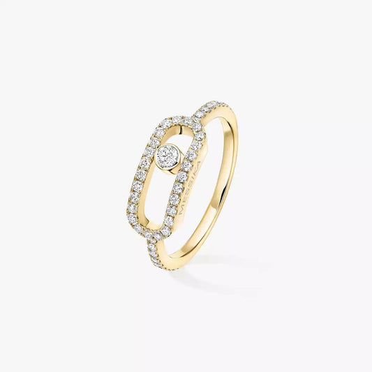 [Stars Jewelry]Move Uno Diamond Ring in Gold