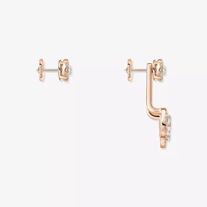 [Stars Jewelry] My Twin Trio  Diamond Earrings