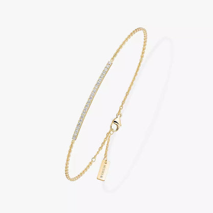 [Stars Jewelry]Diamond Thin Bangle 0.15ct My Twin Toi & Moi