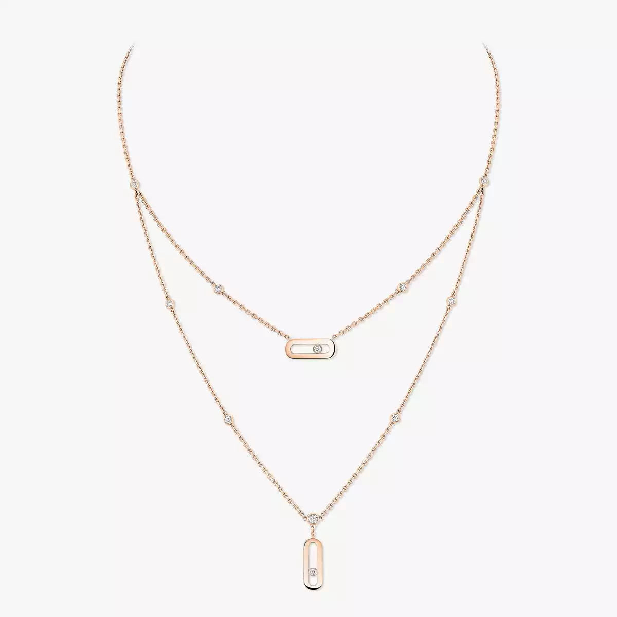 [Stars Jewelry] Move Uno Diamond Necklace
