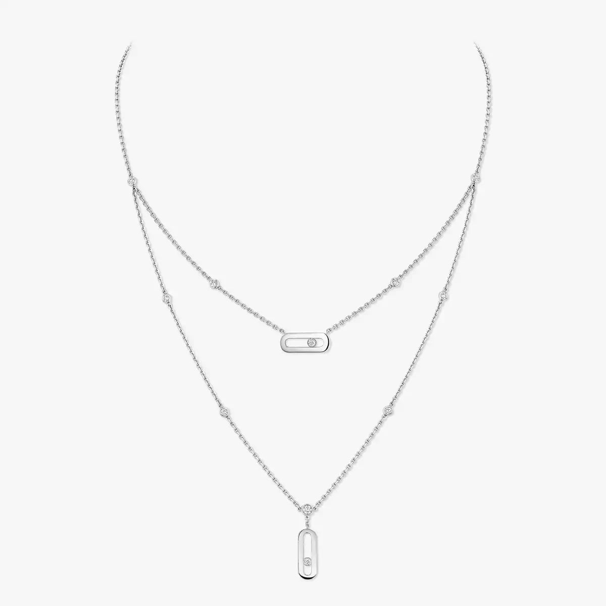 [Stars Jewelry] Move Uno Diamond Necklace
