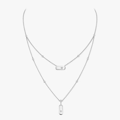 [Stars Jewelry] Move Uno Diamond Necklace