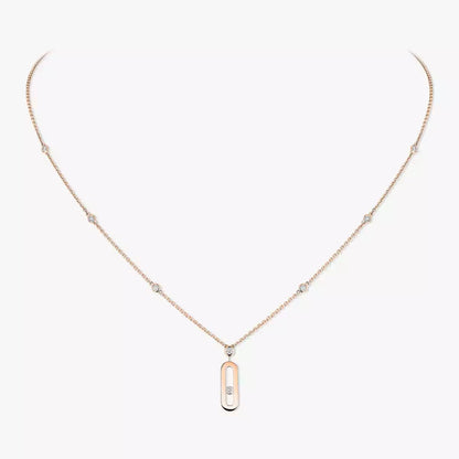[Stars Jewelry] Move Uno Gold Diamond Long Necklace