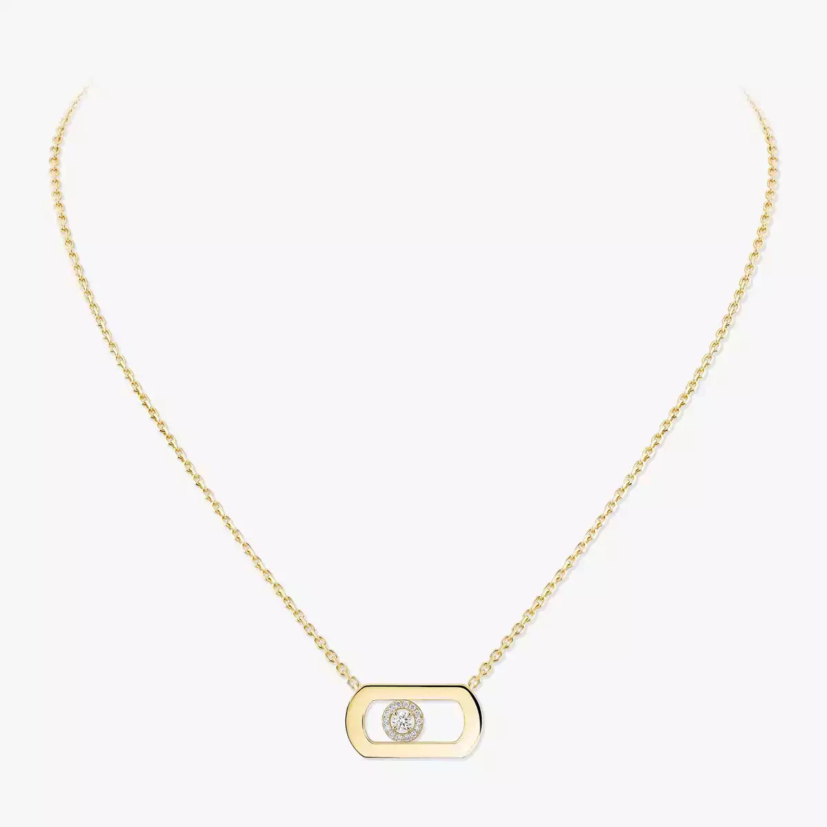[Stars Jewelry]So Move Diamond Necklace in Gold