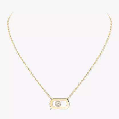 [Stars Jewelry]So Move Diamond Necklace in Gold
