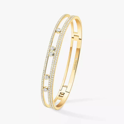 [Stars Jewelry]Move Romane pavé bangle