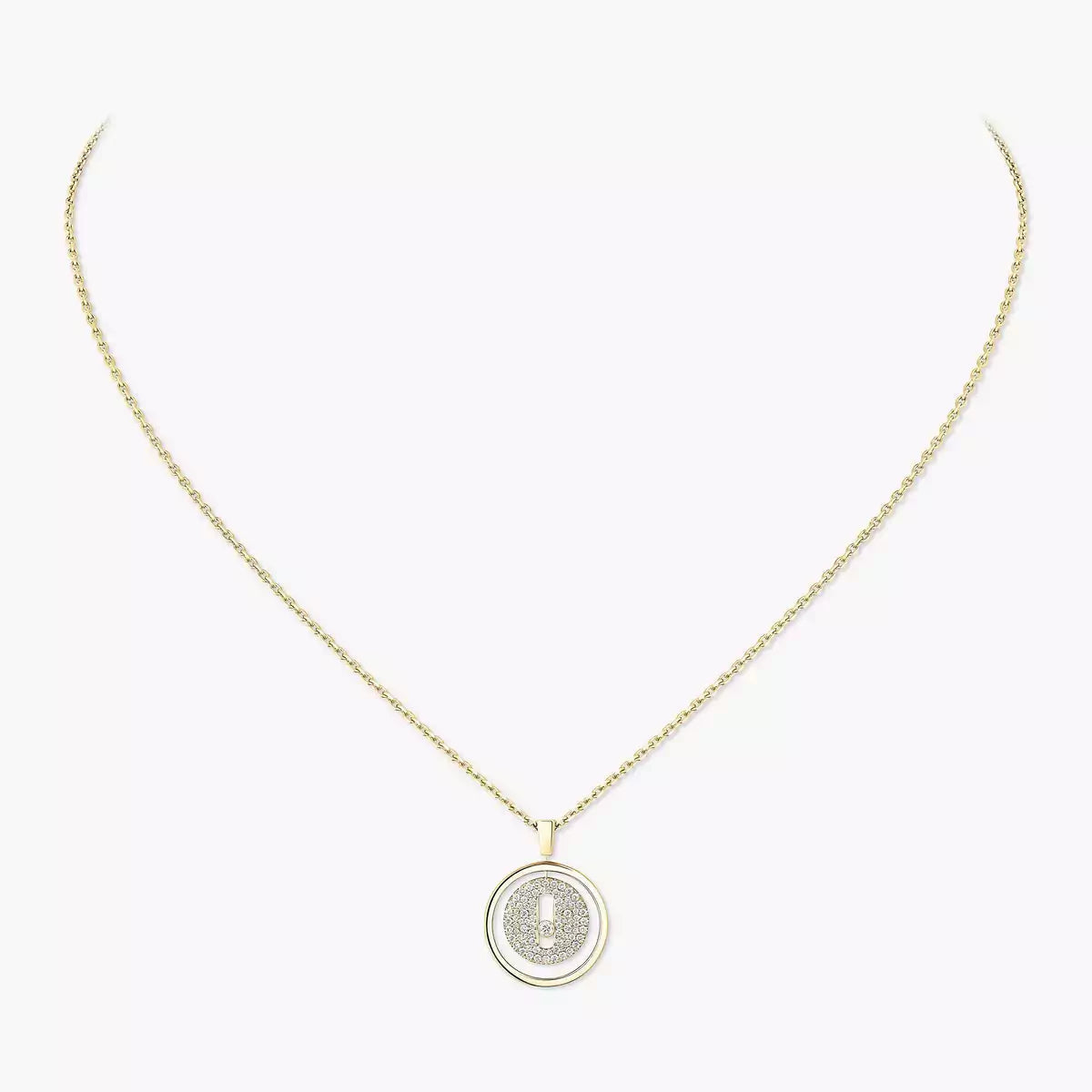 [Stars Jewelry] Lucky Move Diamond Necklace