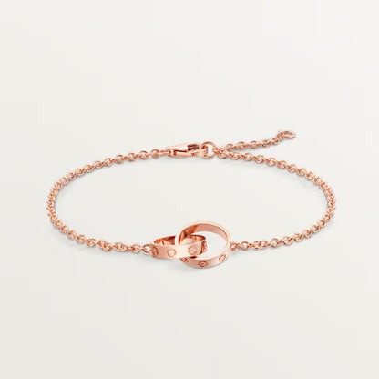 [Stars Jewelry]LOVE BRACELET DOUBLE RING