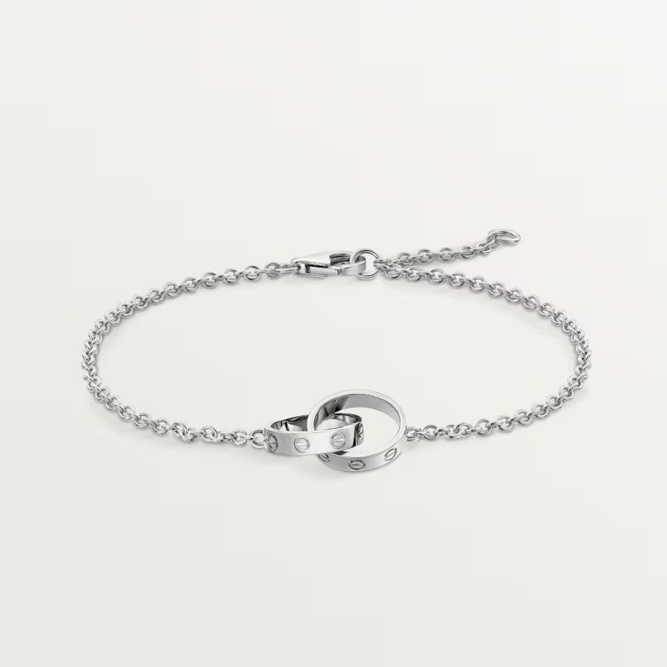 [Stars Jewelry]LOVE BRACELET DOUBLE RING